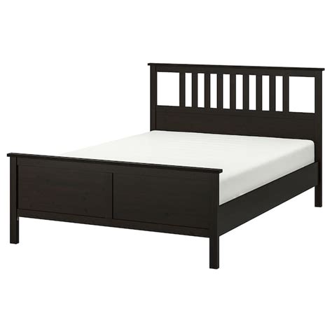 cama hemnes|HEMNES bed frame, black